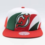 Mitchell & Ness Pánská kšiltovka New Jersey Devils NHL Sharktooth 2-Tone Snapback