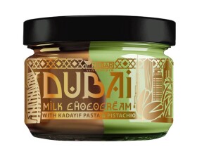 Dortisimo Nébar Dubai krém s příchutí mléčné čokolády s pistáciemi a kadayifem (180 g)