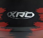 Motokrosová helma Xrc Totter blk/grey/red - XS / černá
