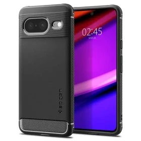 SPIGEN RUGGED ARMOR GOOGLE PIXEL 8 MATTE černé