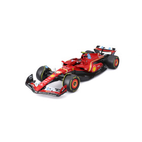 Bburago 1:18 Formula F1 Ferrari Scuderia SF-24(2024) nr.55 Carlos Sainz - with driver and decorativ