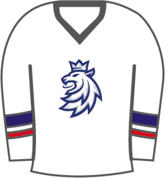 STŘÍDA SPORT Odznak dres Lev bílý