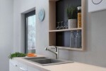 HANSGROHE - Focus M42 Dřezová baterie M427-H150 s výsuvnou sprškou, vzhled nerezu 71814800