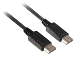 Digitus DisplayPort / Připojovací kabel / DP/M - DP/M / 2 m / s aretací (AK-340103-020-S)
