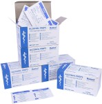 Materialpro3D Čisticí čtverečky na tiskovou podložku Isopropylalkohol - velké balení 100 ks