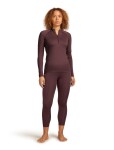 ICEBREAKER Wmns 300 MerinoFinePolar LS Half Zip, Java (vzorek) velikost: S