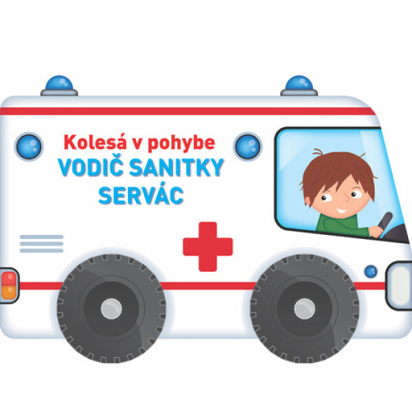 Kolesá pohybe Vodič sanitky Servác
