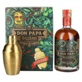 Don Papa Masskara 40% 0,7 l (dárkové balení shaker)