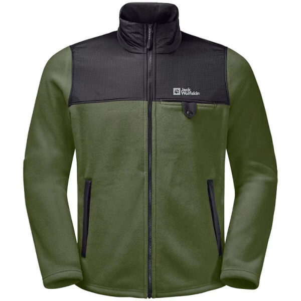 Jack Wolfskin mikina Dna Grizzly Fleece FZ M 1709982-4129 pánské s