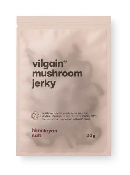 Vilgain Houbové jerky – Himalájská sůl 30 g