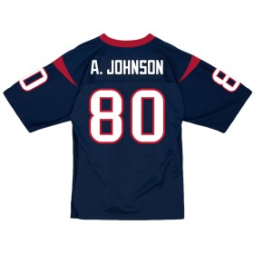 Mitchell & Ness Pánský dres Houston Texans NFL Andre Johnson #80 2008 Legacy Throwback - Tmavě modrá Velikost: M