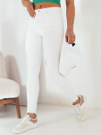 Dámské džínové kalhoty BRENO white FashionStreet UY1993 XXL