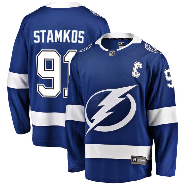 Fanatics Pánský Dres Tampa Bay Lightning #91 Steven Stamkos Breakaway Alternate Jersey Distribuce: USA