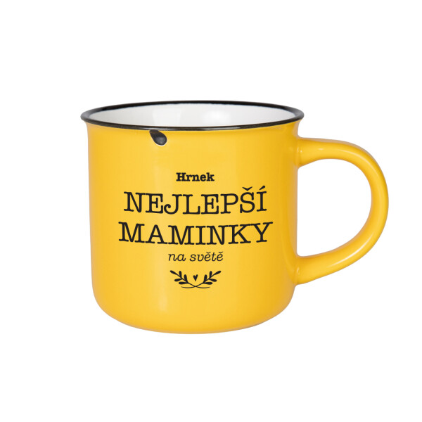 Kameninový plecháček - Hrnek nejlepší maminky - Albi
