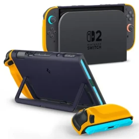 Spigen Nano Pop Ochranný kryt pro Nintendo Switch 2 blueberry navy (ACS10205)