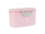 KikkaBoo zásobník na sušené mléko s odměrkou 130g Pink