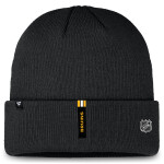 Fanatics Pánská Zimní Čepice Boston Bruins Authentic Pro Rink Prime Cuffed Beanie