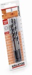 PowerPlus KRT011406 - 3 ks HEX Vrtáků do kamene a zdiva 5-6-8 mm