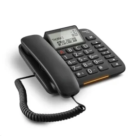 Gigaset DL380 černá / drátový telefon / displej (S30350-S217-R601)