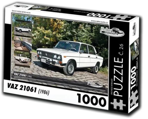 RETRO-AUTA Puzzle č. 26 Vaz 21061 (1986)