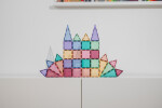 Connetix Connetix Tiles - Magnetická Stavebnice Pastelová Mini 32 ks