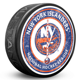 Mustang Puk New York Islanders NHL Center Ice