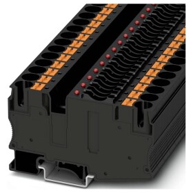 Phoenix Contact 1088500 jisticí řadová svorka černá 25 ks