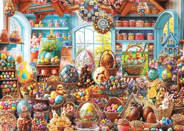 TREFL Puzzle Premium Plus: Velikonoční cukrárna