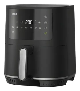 Braun MultiFry 3 HF3030 černá / Horkovzdušná fritéza / 1500 W / 4,3 l / 8 programů / dotykové ovládání (0X12500002)