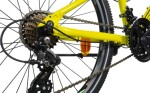 Dětské kolo LEADER FOX SPIDER dívčí 24", model 2026-3, barva žlutá