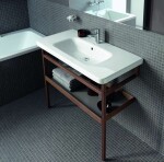 DURAVIT - DuraStyle Umyvadlo 100x48 cm, s 1 otvorem pro baterii, bílá 2320100000