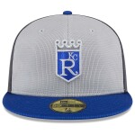 New Era Pánská kšiltovka Kansas City Royals MLB Colorway 2025 Batting Practice 59FIFTY Fitted Velikost: 7 5/8