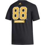 Pánské tričko #88 David Pastrňák Boston Bruins adidas Fresh Name Number Velikost: