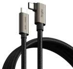 Ringke USB-C kabel 240W 2m černý / USB-C kabel / USB 3.2 Gen 2x2 / PD 240 W / 20 Gbit/s / lomený