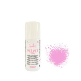Sametový sprej Decora růžový (100 ml)