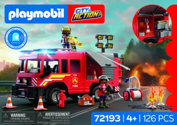 PLAYMOBIL Hasiči 72193 Hasičský technický vůz