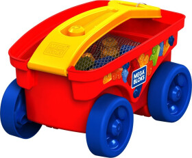 Kostky Mega Bloks ve vozíčku - Mattel Mega Bloks