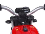 Mamido Dětská elektrická motorka Street Bob červená
