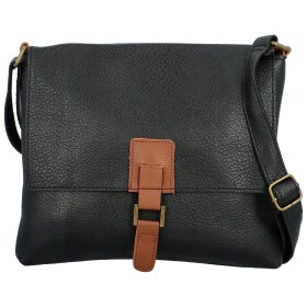 Trendy dámská koženková crossbody kabelka Joselyna new, černá