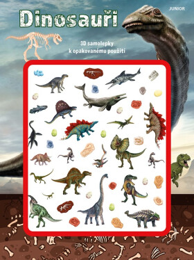 Dinosauři 3D samolepky - Malgorzata Ewa Skibinska