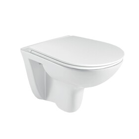 Mereo WC závěsné, RIMLESS, 530x355x360, keramické, vč. sedátka CSS124 VSD81S2