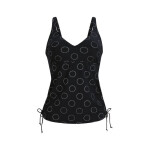 Style Malaika Top tankini - horní díl 8889-1 black - RosaFaia 001 black 38I