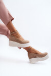 Dámské béžové espadrilky Malla Wedge