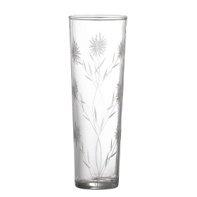 Bloomingville Sklenice Aki Recycled Glass No2 290 ml, čirá barva, sklo