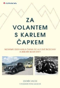 Za volantem s Karlem Čapkem - Zdeněk Vacek - e-kniha