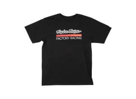Troy Lee Designs Factory Racing pánské triko krátký rukáv Black/Red vel. M