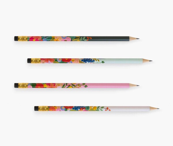 Rifle Paper Co. Tužky Garden Party – set 12 ks, multi barva, dřevo