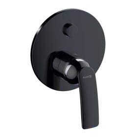 KLUDI - Balance Baterie pod omítku pro 2 spotřebiče, matná černá/chrom 527598775