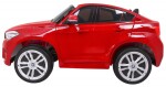 Mamido Elektrické autíčko BMW X6 M dvoumístné XXL lakované červené