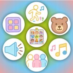 MalPlay Interaktivní podložka se zvířátkami